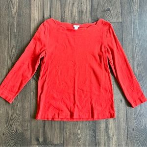 J Crew Scalloped Shirt